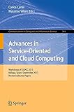 Advances in service-oriented and cloud computing : workshops of ESSOC 2013, Málaga, Spain, September 11-13, 2013, revised selected papers