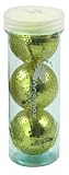 Golf Chromax M1 Golf Ball Gold Shiny 3 Balls Sleeve