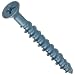 Wej-It Stalgard Coated Carbon Steel Flat Head Concrete Screw, USA Made, #2 Phillips Drive, 3/16" Diameter, 1-3/4" Length, Pack of (100)
