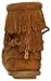Minnetonka Double Fringe Side Zip Boot (Toddler/Little Kid/Big Kid),Brown,11 M US Little Kid