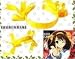 Haruhi Suzumiya Yellow Headband Barrette Cosplay New