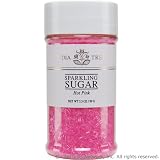 India Tree 3-1/2-Ounce Sparkling Sugar, Hot Pink