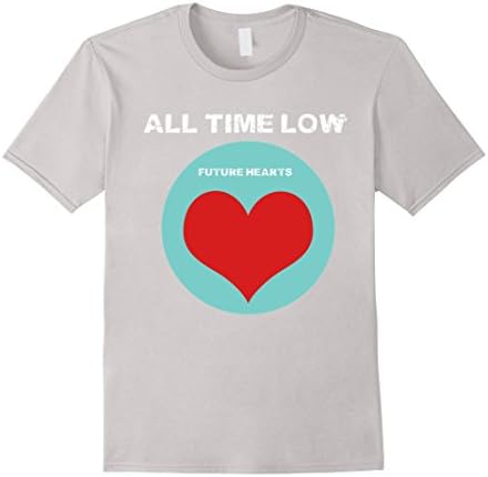 Men's All Time Low Future Hearts Large Silver