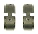 Gents Titanium Small Huggie Earrings