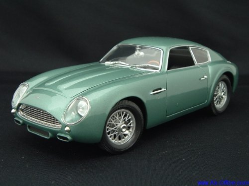 【アストンマーティン】DB4 GT ザガート(グリーン) 1/18モデルカー(ミニカー)