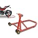 Produkt-Bild: Einarm-Montagest&auml;nder Hinterrad ConStands Single DUCATI - rot pulverbeschichtet, Stahl, 5 kg, inkl. 25,7/21,7 mm Bolzen