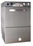 Fagor Commercial Warewashing LVC-21W Light Volume Compact Commercial Undercounter High-Temp Glass/Dishwasher - 16 x 16 Racks