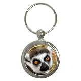 Lemur Key Chain (Round)