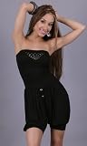 KNIDOS Strapless Studded Playsuit