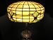 Rare Lamb Brothers Arts & Craft Leaded Table Lamp.