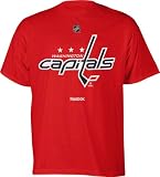NHL Toddler Washington Capitals Primary Logo S/S Tee - R4P3Rmkww (Red, 3T)