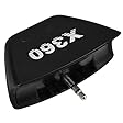 Gam3Gear 3.5mm Headset Mic Adapter for Xbox 360 Controller Black