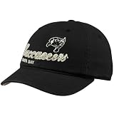 Tampa Bay Buccaneers Gear: Reebok Tampa Bay Buccaneers Ladies Black Charlie Slouch Adjustable Hat