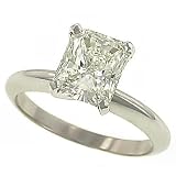 2.22cttw Radiant Diamond Solitaire Ring Egl F-G/si2