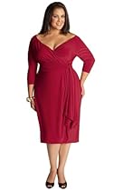 Hot Sale IGIGI Plus Size Marcelle Cocktail Dress in Red 18/20
