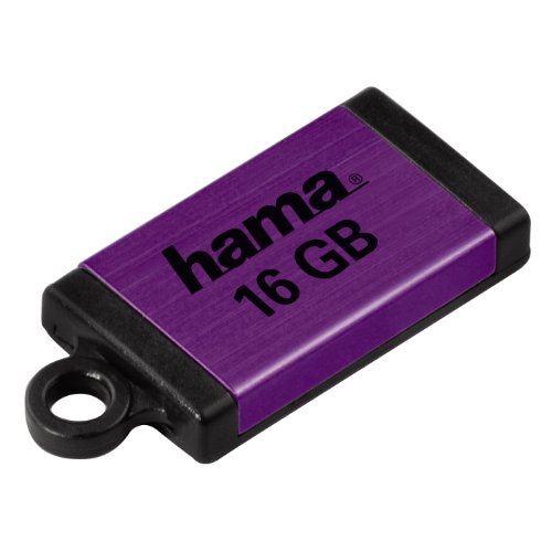 Hama High Speed FlashPen \"Floater Micro\" USB-Stick 2.0 16GB Lila 100X Preisvergleich