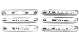 All Sales 94009P Polished Billet Aluminum Third Brake Light Cover - Chevy Bowtie Logo
