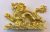 Golden Dragon Statue Figurine 6