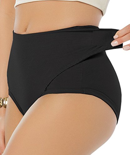YIANNA Women's Adjustable Belly Wrap Postpartum Control Panties Slimmer Briefs