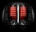 RECON - Fits Dodge 14-18 RAM 2500/3500, 13-18 RAM 1500 & 09-23 RAM 1500 Classic Body Premium Ultra Bright LED Tail Lights (Replaces Factory/OEM LED Only) - SMOKED LENS