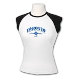 Toronto Maple Leafs Ladies Dazzled Cropped Sleeve T-Shirt