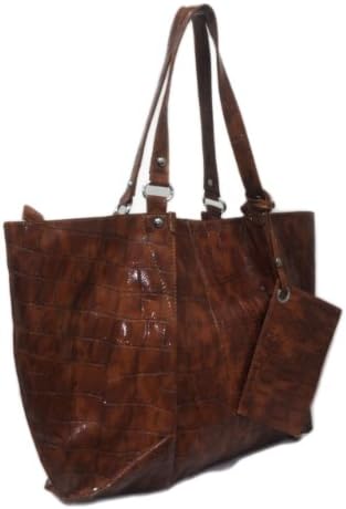 Curated Baubles "118" Fashionable Baby Diaper Tote NYC Designer Inspired Brown
