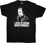SNL Saturday Night Live Christopher Walken More Cowbell Black T-Shirt