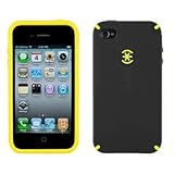 Speck Candyshell Black / Yellow Phone Case for AT&T IPhone 4