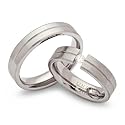 Unique Trauringe Eheringe Hochzeitsringe Edelstahl Gravur R9102s