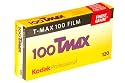 Kodak Professional 100 Tmax Black and White Negative Film 120 (ISO 100) 5 Roll Pack (857 2273)