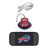 Buffalo Bills Automotive Package: Emblem, Air Freshner & CD Visor