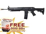 Soft Air Sig Sauer 556 AEG Rifle, Black