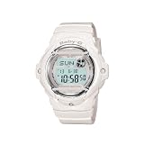 Women White Watch, Casio Womens Baby-G White Whale Digital Sport Watch