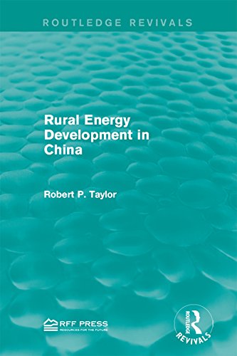 Rural Energy Development in China (Routledge Revivals)