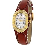 Bertolucci Serena Ladies Solid 18K Gold and Diamond Oval Watch 313.50.68.8.2BM.233L by Bertolucci