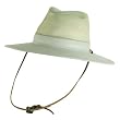 STONE COLORED, SAFARI / INDIANA JONES / FEDORA CANVAS MESH HAT ** LARGE / EXTRA LARGE