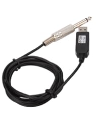 PC Accessory: Generic 1.5m USB Interface 6.5mm Key Port Data Cable Black 50WPM for IC-726 Morse/cw - DSHL