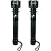 2-pack Life+Gear 360 Lumens LED Law Enforcement Grade WaterProof Flashlights Aircraft Grade Hardened Aluminum w/CREE LEDs