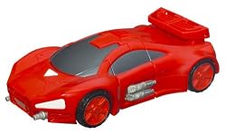 Marvel Transformers Crossovers - Race Car to Iron Man (Red)