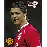 Manchester United (Cristiano Ronaldo, Smile) Sports Poster Print - 16x20
