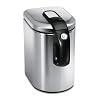 simplehuman Small Slim Canister, Fingerprint-Proof Stainless Steel