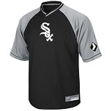 Chicago White Sox Youth Full Force V-Neck Raglan Jersey
