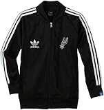 NBA Youth San Antonio Spurs Legacy Track Jacket - R289Dnsp (Black, Small)