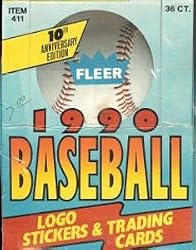 1990 Fleer Baseball Card Unopened Hobby Box (Sosa RC)
