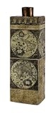 Antique Ceramic Vase World Map, Large