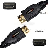HDMI Cable:35 Foot Premium High Speed HDMI Cable with Ethernet 26AWG