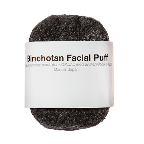 Binchotan Facial Puff puff by Morihata