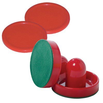 5 Home Air Table Red Hockey Pucks