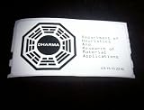 set of 10 LOST Tv Show Dharma Initiative Stickers