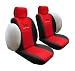 Final Sale.....front Seat Cover 6pcs Front Seat Cover Racing Red/black Airbags Ready